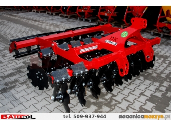Agregat talerzowy SKORPION 2,2m z wałem ATS 22 talerze 460mm-13450zł,................510mm-14480zł